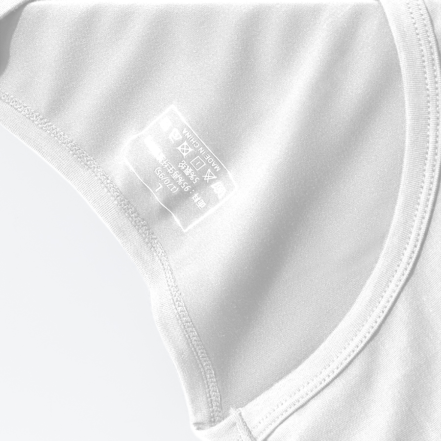 เสื้อแขนยาวผ้าโมดัลสำหรับผู้ชา - Undershirt Crew Neck บทวิจารณ์และราคา