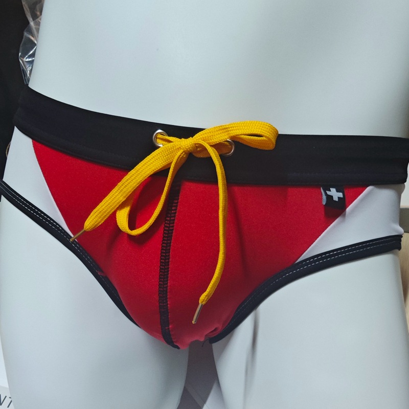แฟชั่นการจับคู่สีกางเกงว่ายน้ำ - Trunk Breathable Men บทวิจารณ์และราคา