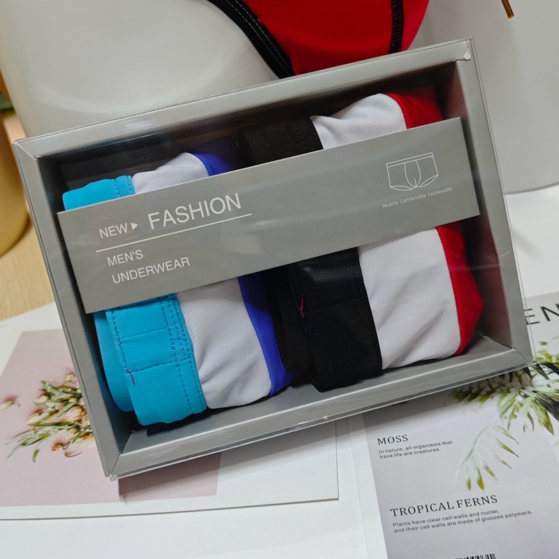 แฟชั่นการจับคู่สีกางเกงว่ายน้ำ - Trunk Breathable Men บทวิจารณ์และราคา
