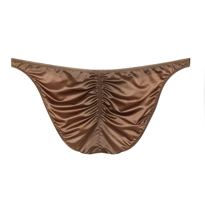กางเกงในชายเซ็กซี่ ผ้าซาตินเงา - Pouch Boxer Pouch บทวิจารณ์และราคา