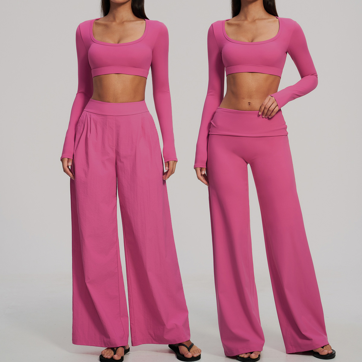 ชุดกีฬา 2 ชิ้น เสื้อฟิตเนสแขนย - Compression Long Pant บทวิจารณ์และราคา