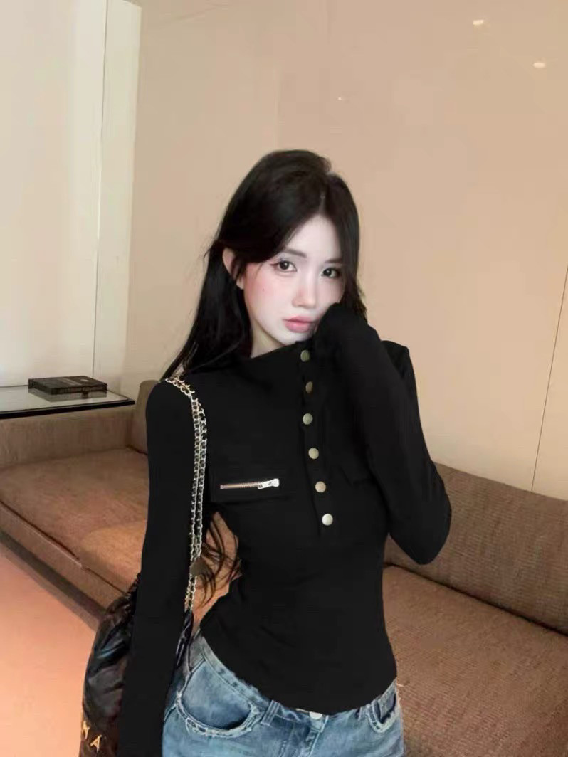 เสื้อยืดแขนยาวคอสูงสำหรับผู้หญ - Base Layer Top บทวิจารณ์และราคา